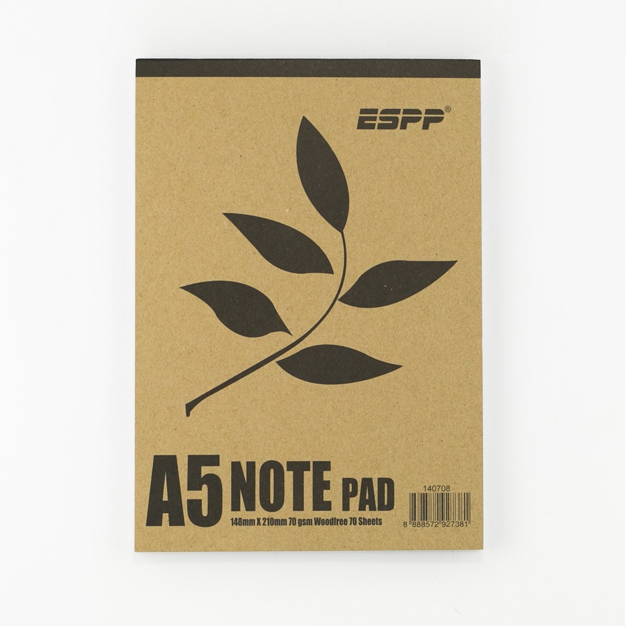 ESPP A5 Memo Pad Woodfree Paper ESPP